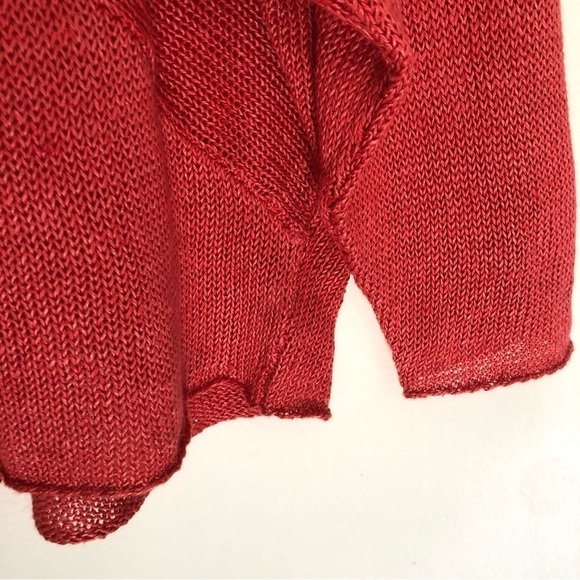 Helmut Lang Linen Oversized Open Knit Sweater - Picture 11 of 12